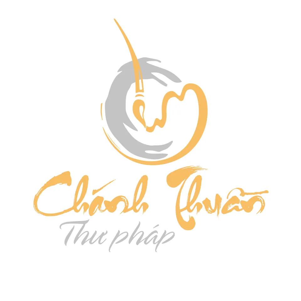 logo thư pháp