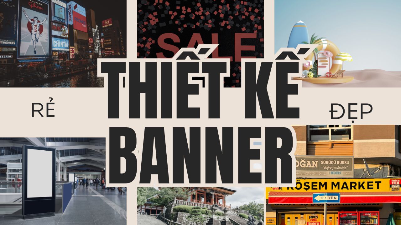 dịch vụ thiết kế banner giá rẻ